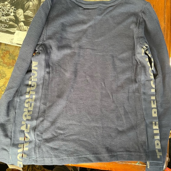True Religion long sleeve shirt size 14 - Picture 3 of 4